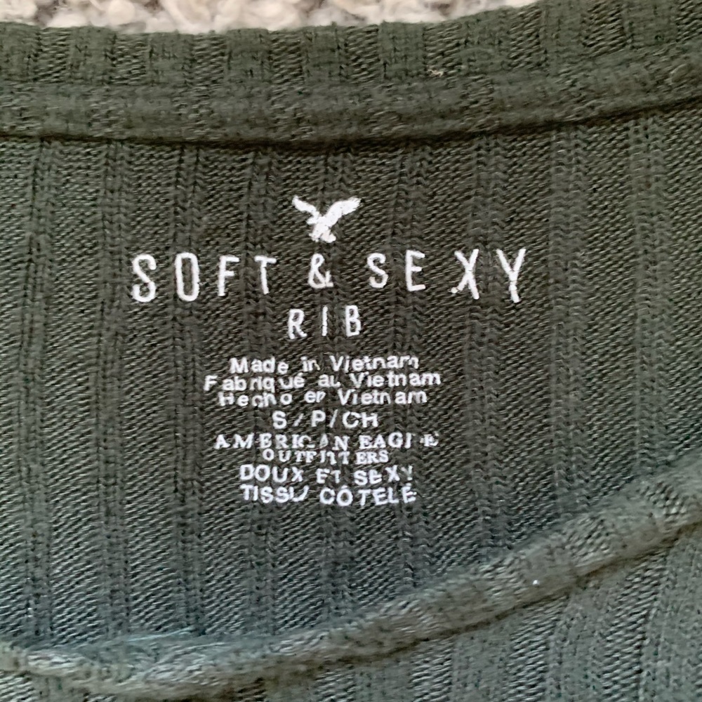 American Eagle Ribbed Long Sleeve - Picture 5 of 6